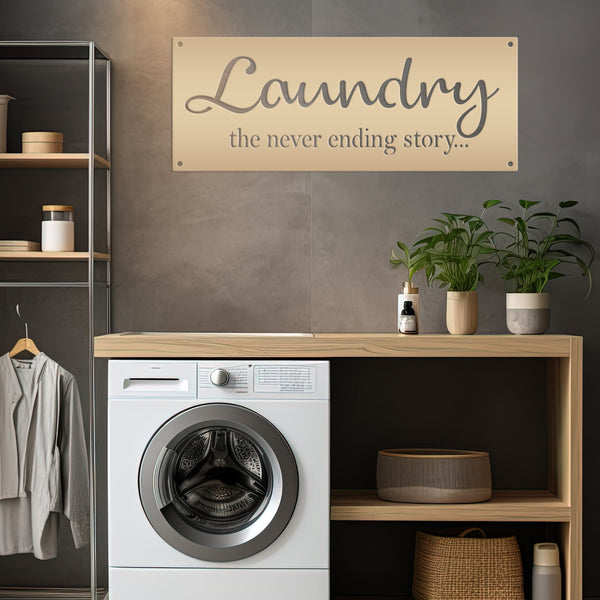 Laundry Room Sign-Laundry Room Wall Decor, Laundry Room Wall Art, Funny, Amusing Laundry Wall Decor
