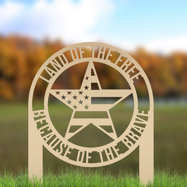 Patriotic American Star Garden Flag, Patriotic Garden Flag Yard Decor , Patriotic Gift, Memorial Gift, America Lover, Gravesite Decor, Garden Flag for The Flower Bed