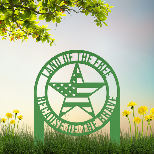 Patriotic American Star Garden Flag, Patriotic Garden Flag Yard Decor , Patriotic Gift, Memorial Gift, America Lover, Gravesite Decor, Garden Flag for The Flower Bed