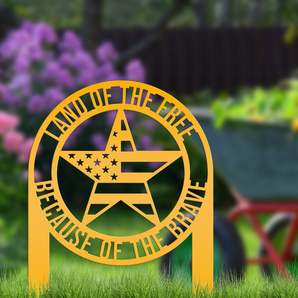 Patriotic American Star Garden Flag, Patriotic Garden Flag Yard Decor , Patriotic Gift, Memorial Gift, America Lover, Gravesite Decor, Garden Flag for The Flower Bed