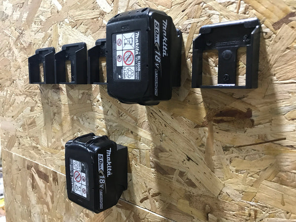 Makita LXT Battery Mount 18v 6 pack