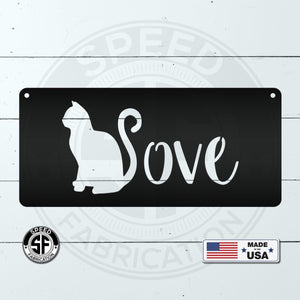 Heart/Love Metal Signs
