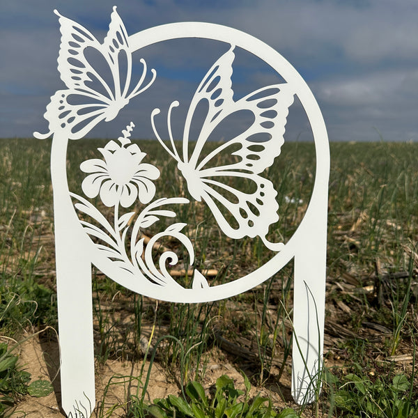 Butterfly Flower Garden Decorative Yard or Lawn Decor-Yard Stake, Mother's Day Gift