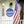 Customizable Patriotic - American Flag -Circle Name Sign