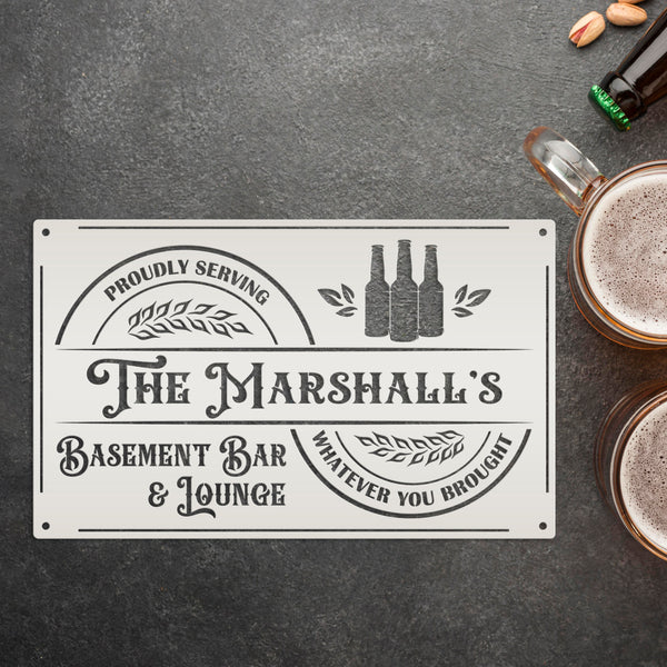 Custom Bar Sign, Bar Signs & Wall Decor, Vintage Bar Decor, Bar Decor ,Pub Wall Art,  Lounge & Bar Decor Signs