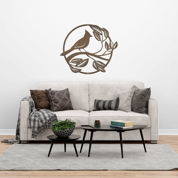 Cardinal Bird Wall Art and Wall Decor-Bird Wall Home Decor