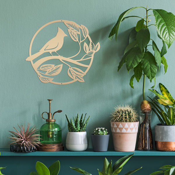 Cardinal Bird Wall Art and Wall Decor-Bird Wall Home Decor