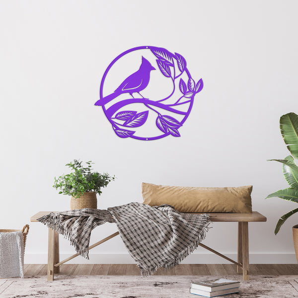 Cardinal Bird Wall Art and Wall Decor-Bird Wall Home Decor