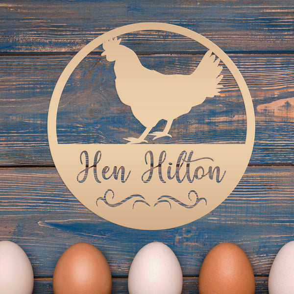 Chicken Coop Sign , Poultry Sign, Personalized Chicken Coop Sign, Custom Chicken Sign, Chicken Lover Gift