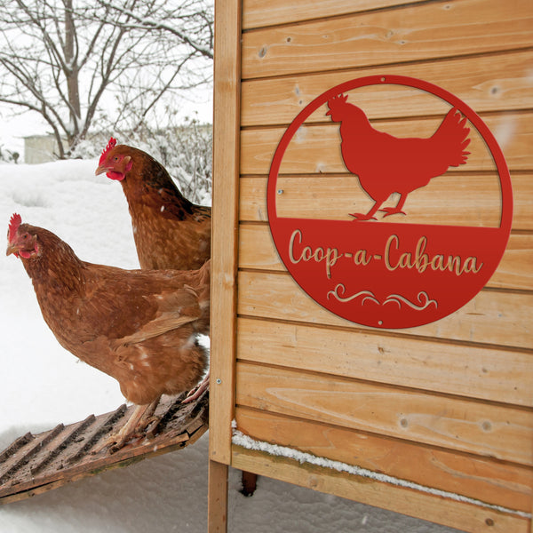 Chicken Coop Sign , Poultry Sign, Personalized Chicken Coop Sign, Custom Chicken Sign, Chicken Lover Gift