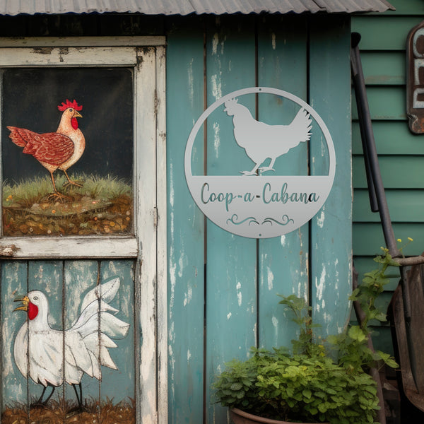 Chicken Coop Sign , Poultry Sign, Personalized Chicken Coop Sign, Custom Chicken Sign, Chicken Lover Gift