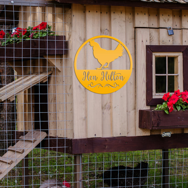 Chicken Coop Sign , Poultry Sign, Personalized Chicken Coop Sign, Custom Chicken Sign, Chicken Lover Gift