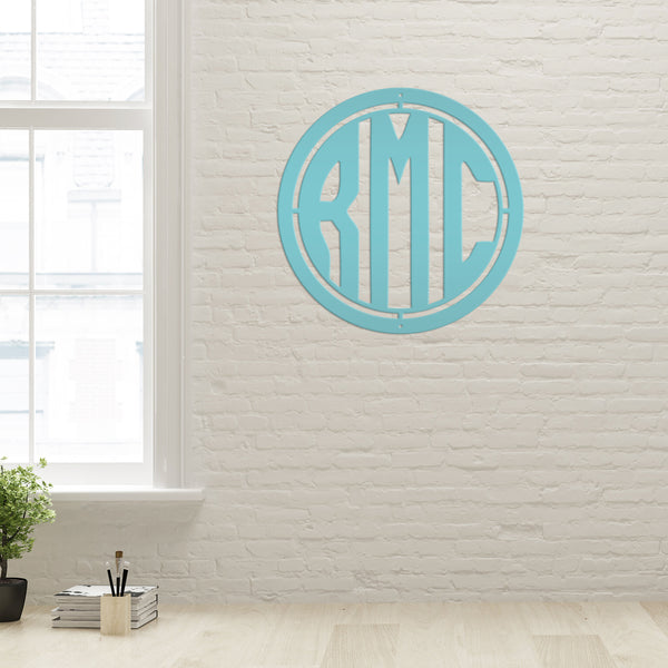 Monogram-Initial-Last Name Sign-Decor-Original Monogram-Wedding Gift-Anniversary Gift