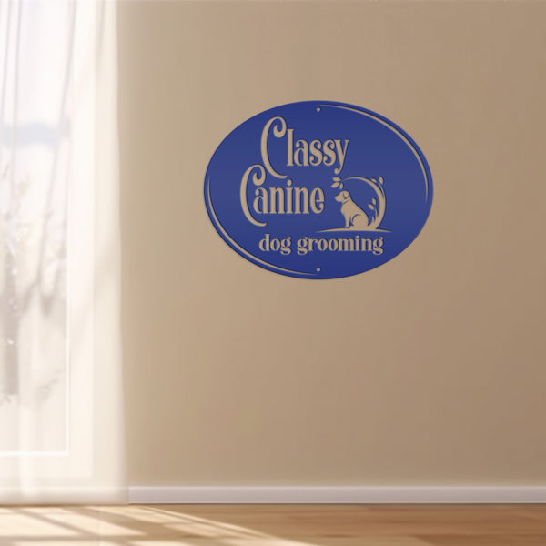 Dog Grooming Business Sign