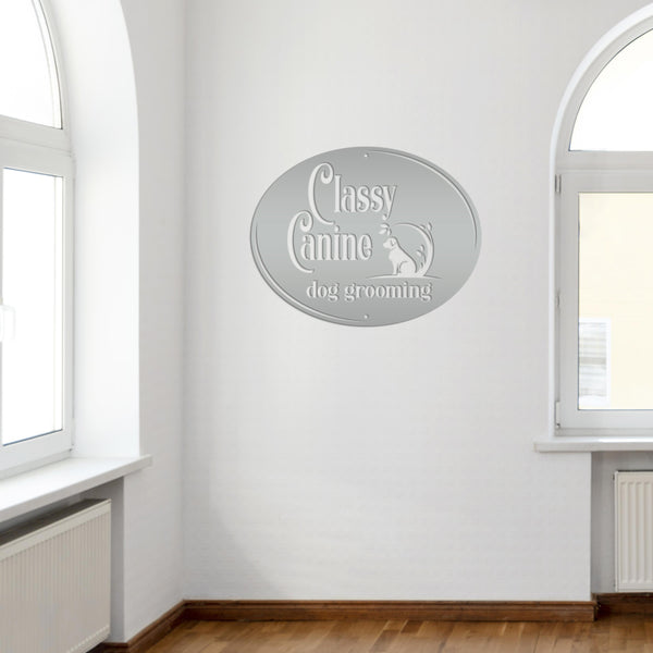 Dog Grooming Business Sign