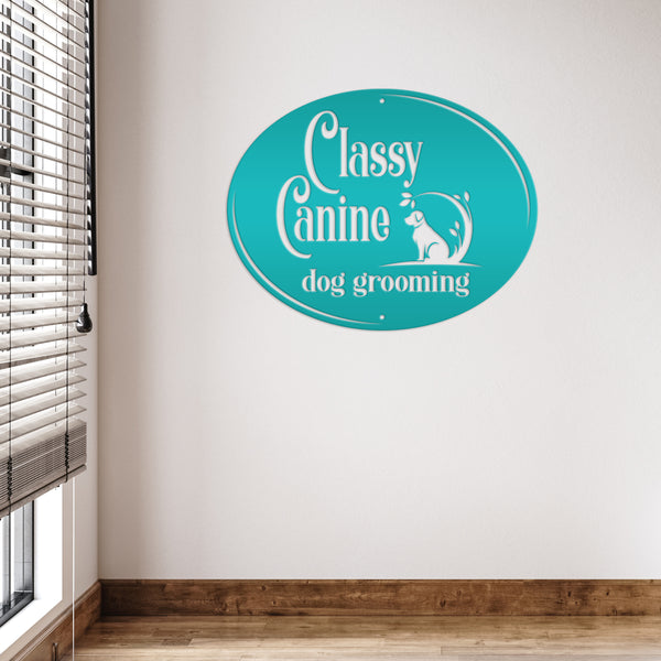 Dog Grooming Business Sign