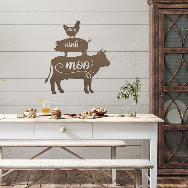 farm animal wall art and decor