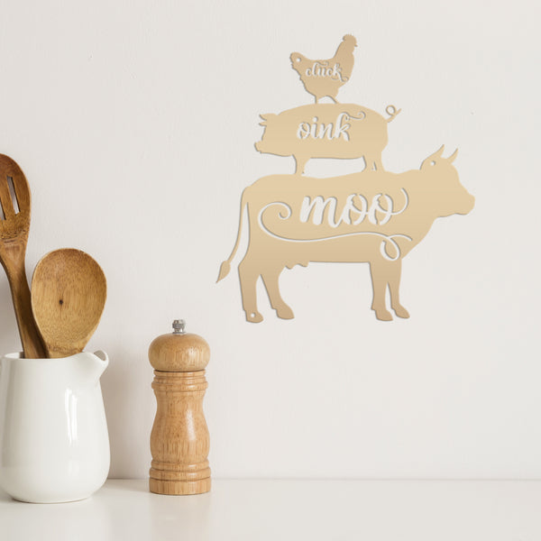 farm animal wall art and decor