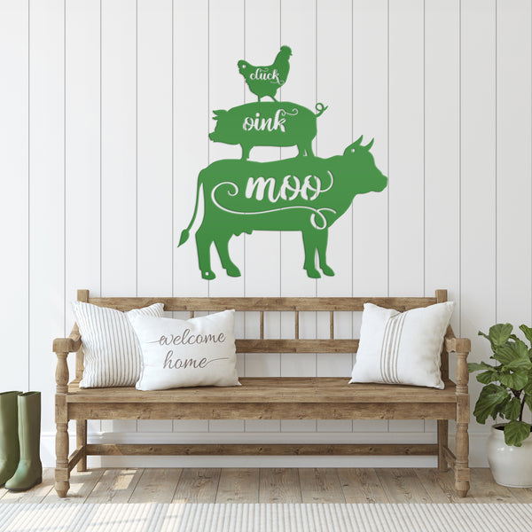 farm animal wall art and decor