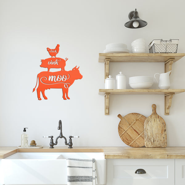 farm animal wall art and decor