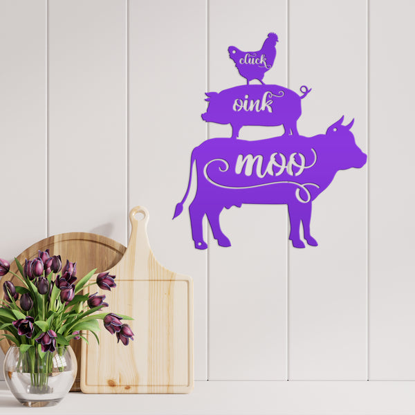 farm animal wall art and decor