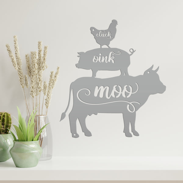 farm animal wall art and decor