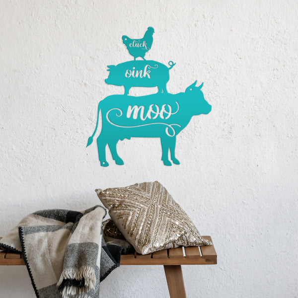 farm animal wall art and decor