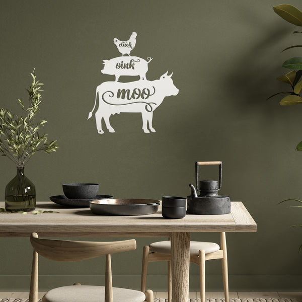 farm animal wall art and decor