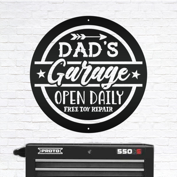 Garage Sign for Dad - Speed Fabrication