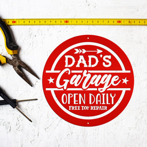 Garage Sign for Dad - Speed Fabrication