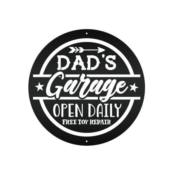 Garage Sign for Dad - Speed Fabrication