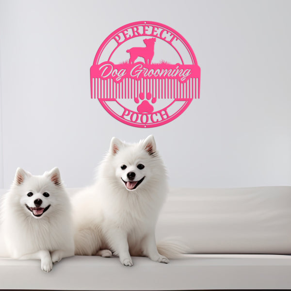 Custom Sign for Dog Grooming Business-Dog Salon Signs
