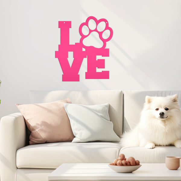 Dog Decor Signs , Dog Signs for Home, Dog Metal Signs, Cute Dog Wall Art, Dog Wall Decor, Dog Lovers Gifts, Dog Decor