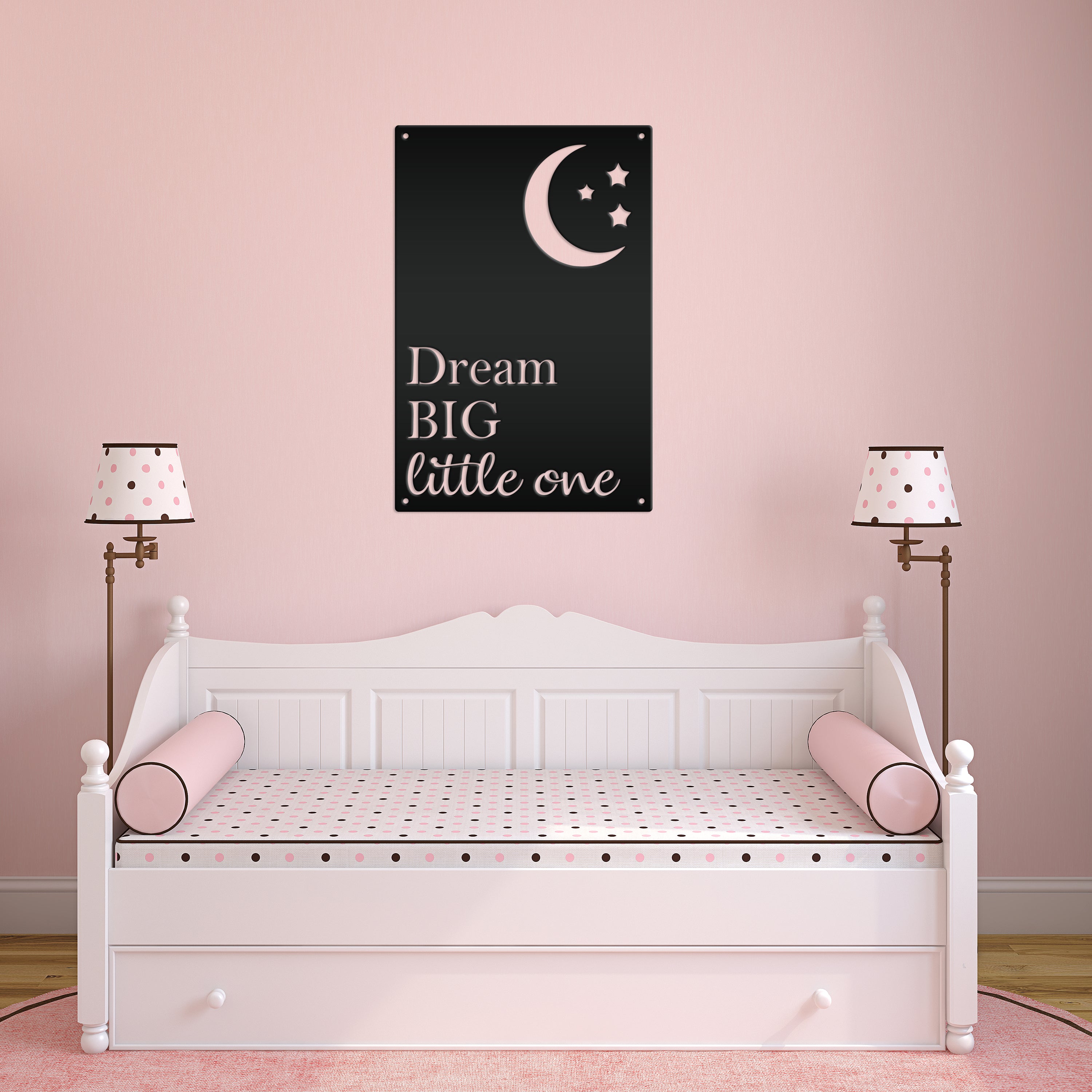 Adesivo da parete Dream Big Little One per cameretta Adesivo da parete Dream Big Little One per cameretta