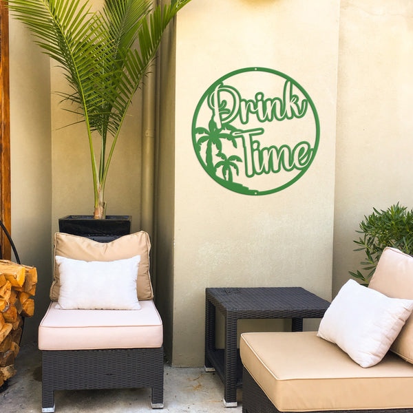 Palm Tree Bar Sign, Pool Bar Beach Bar Wall Decor, Tropical Beach Wall Art & Home Decor, Beach Pub Wall Art, Beach Signs