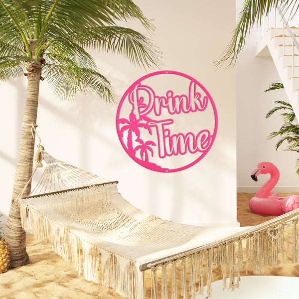 Palm Tree Bar Sign, Pool Bar Beach Bar Wall Decor, Tropical Beach Wall Art & Home Decor, Beach Pub Wall Art, Beach Signs
