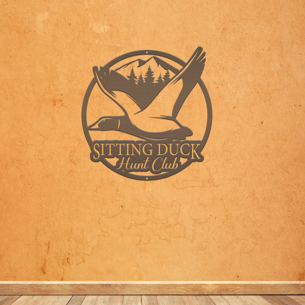 Personalized Duck Hunting Sign, Duck Hunting Decor, Gift for Duck Hunting, Duck Hunting Wall Decor
