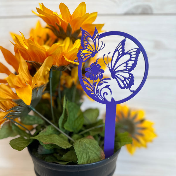 Butterfly Flower Garden Decorative Yard or Lawn Decor-Yard Stake, Mother's Day Gift