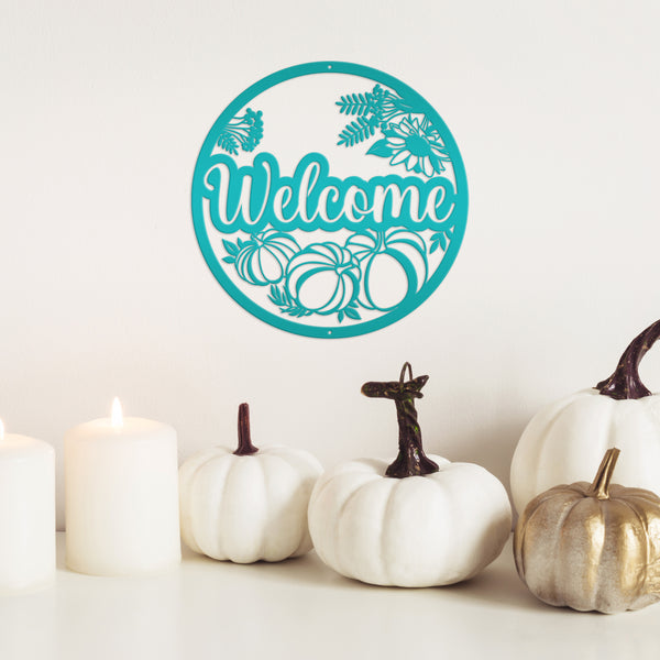 Fall Welcome Sign Front Door, Welcome Fall Sign Decor, Welcome Pumpkin Decor, Pumpkin Welcome Sign Door Hanger, Fall Pumpkin Entryway Decor, Fall Pumpkin Wreath Decor