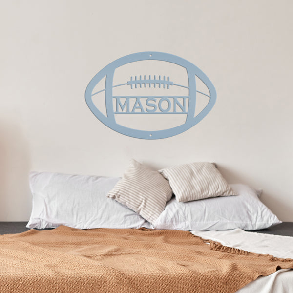 Personalized Football Metal Sign-Senior Gift -Senior Night-Memorable Gift