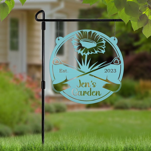 Custom Garden Sign, Veggie Garden Decor, Mother's Day Gift Idea, Garden Club Sign