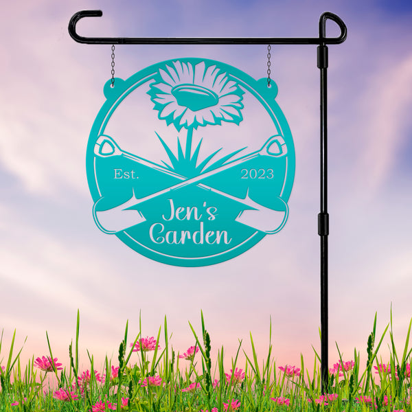 Custom Garden Sign, Veggie Garden Decor, Mother's Day Gift Idea, Garden Club Sign