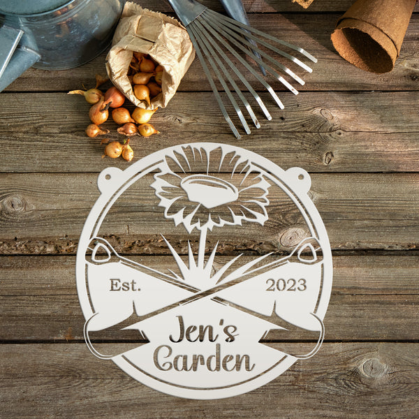 Custom Garden Sign, Veggie Garden Decor, Mother's Day Gift Idea, Garden Club Sign