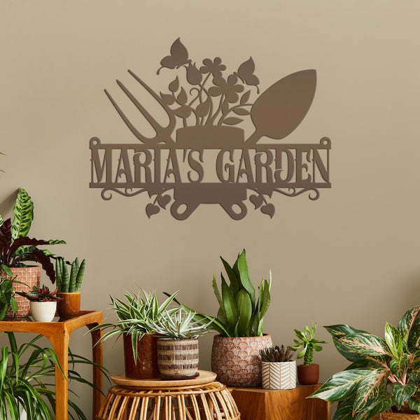 Garden Tool Sign and Decoration