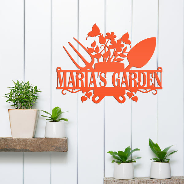 Garden Tool Sign and Decoration