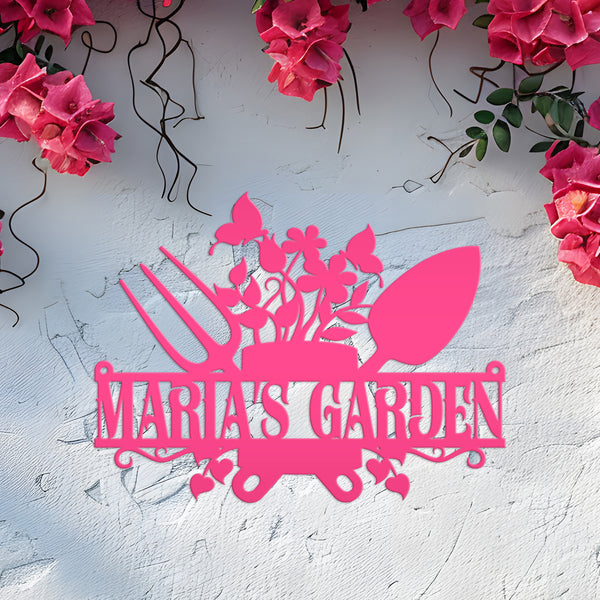 Garden Tool Art and Decoration-Mother's Day Gift-Garden Sign-Gardener Gift