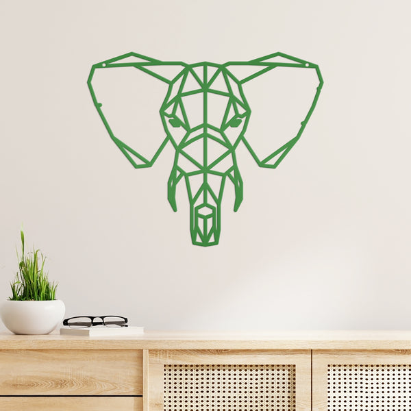 Geometric Art Elephant Minimalist Wall Decor-Elephant Wall Decor-Wall Art-Elephant Art-Elephant Decor-Elephant Frame-Elephant Theme