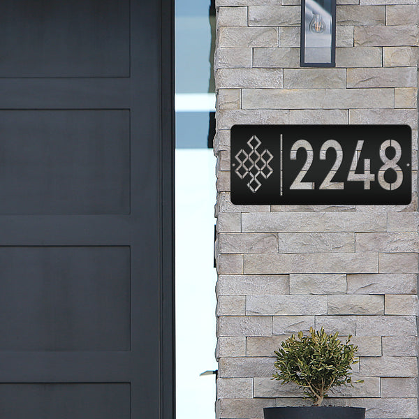 Custom House Number - Business Address Sign-House