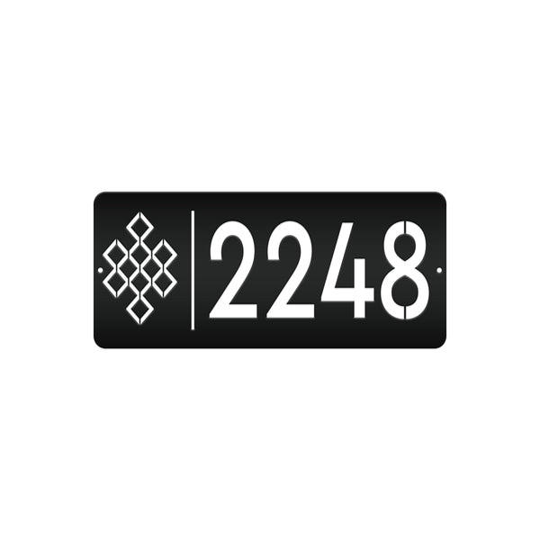 Custom House Number - Business Address Sign-House