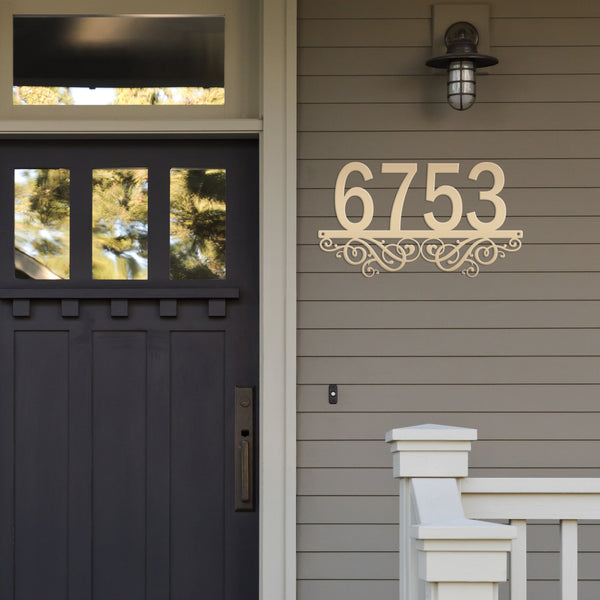 Custom House Numbers - Address House Numbers-Name Plate for Home-Wedding Gift-Housewarming Gift-Anniversary